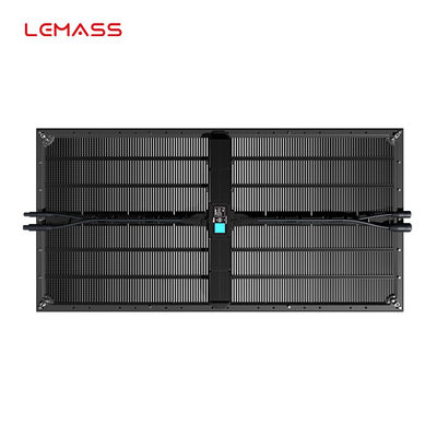 P7.8 sewa luar ruang tampilan LED 500 * 1000mm Seri LMS-CLM transparansi tinggi