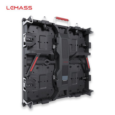 P2.9 acara luar ruang kabinet panel sewa LED besar 500 * 500mm Pemantauan visual LCD Seri LMS-CER