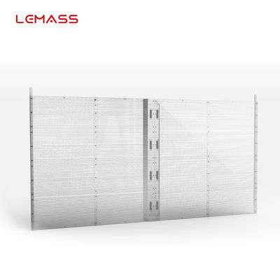 P2.6 SMD 2108 Tampilan Layar LED Kreatif, Tampilan LED Modular Transparan Luar Ruangan