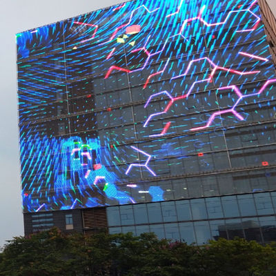 Tampilan Layar Dinding LED SMD 2727 Fleksibel Luar Ruangan Ultra Ringan Ultra Tipis