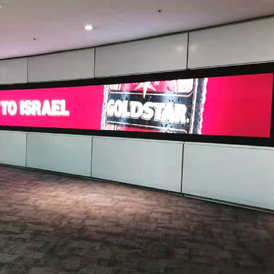 P0.9 Indoor Micro LED Display Panel 3840Hz Dengan Semua Pembuangan Panas Bulat