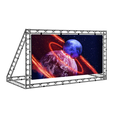 SMD 1212 Rental Micro LED Display Panel Ukuran 500 × 500mm Pembentuk Die Casting Terpadu