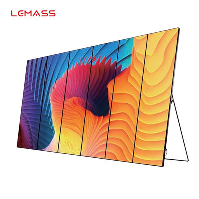 Tampilan Layar LED Komersial Ultra Tipis, Panel Poster LED P2.5 Untuk Periklanan