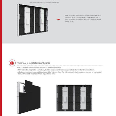 3840Hz Fixed LED Display Panel P6, Panel Layar LED Luar Ruangan Untuk Periklanan