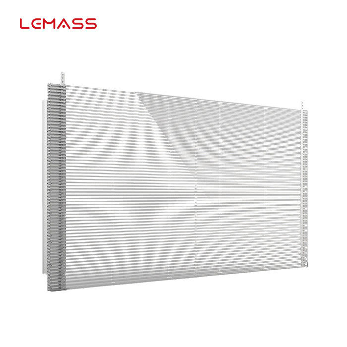 P3.9 Layar LED Kreatif Transparan seri LMS-TF Pro baru struktural HD Kecerahan Tinggi