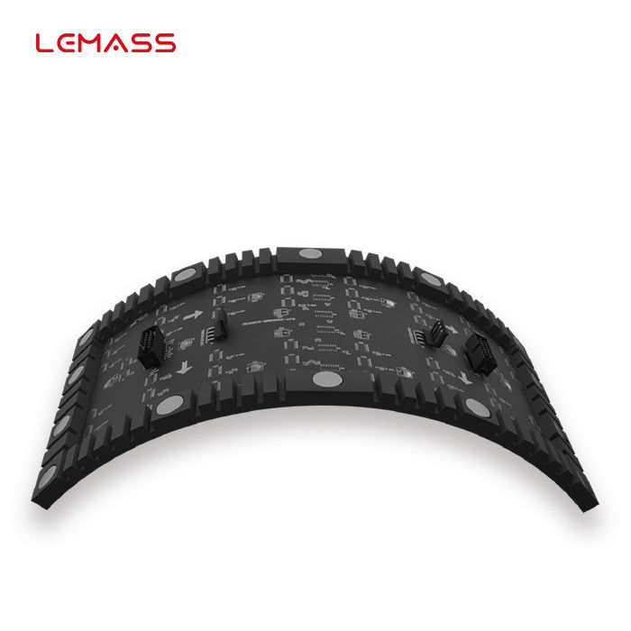 Layar LED Melengkung P1.8 Dalam Ruangan 240 × 120mm Dengan Kecepatan Refresh Tinggi 3840Hz