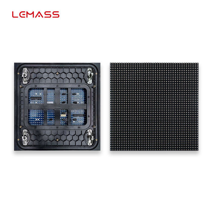 320 × 320mm Modul LED Luar Ruangan Komersial Menampilkan P8 Dengan Proses DIP 3 In 1