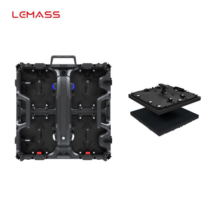 SMD 2121 Rental LED Cabinet Display P3.9 Ringan Dengan Kunci Cepat Yang Kuat