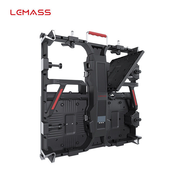 P2.6 LED stage rental display cabinet 500 * 500mm Seri LMS-CER tahan air IP65