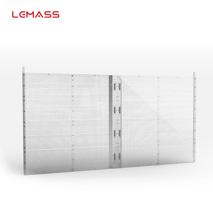 P2.6 SMD 2108 Tampilan Layar LED Kreatif, Tampilan LED Modular Transparan Luar Ruangan