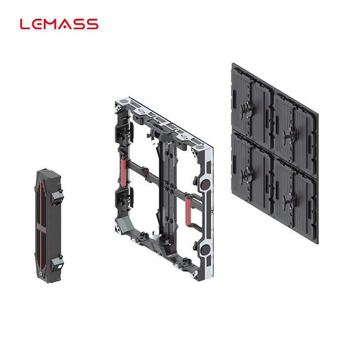P3.9 Penyewaan Kabinet LED Resolusi 128x128 Untuk Latar Panggung Luar Ruang